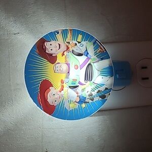 Vintage Y2K Disney Pixar Toy Story 2 Woody Jessie Buzz Plug In Wall Night Light